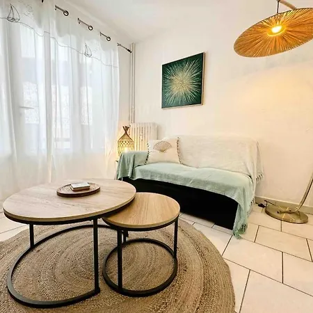 L'escale Appart : Apt 4 Prs, 500m Plages Apartmán Antibes